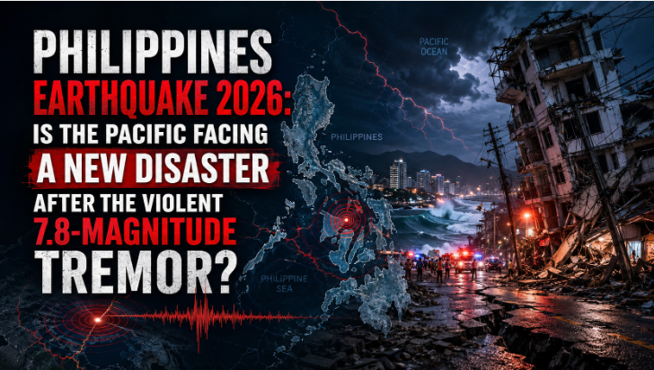 Philippines Earthquake 2026: Is the Pacific Facing a New Disaster After the Violent 7.8-Magnitude Tremor?